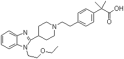 Bilastine Structure,202189-78-4Structure