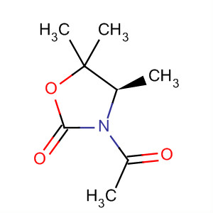 2-Oxazolidinone, 3-acetyl-4,5,5-trimethyl-, (r)-(9ci)Structure,202920-37-4Structure 2-Oxazolidinone, 3-acetyl-4,5,5-trimethyl-, (r)-(9ci) Structure,202920-37-4Structure