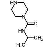 1-Piperazinecarboxamide,n-(1-methylethyl)-(9ci) Structure,205116-57-0Structure
