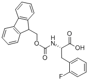 FMOC-L-2-氟苯丙氨酸結(jié)構(gòu)式_205526-26-7結(jié)構(gòu)式