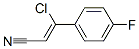 3-氯-3-(4-氟苯基)丙烯腈結(jié)構(gòu)式_205984-77-6結(jié)構(gòu)式