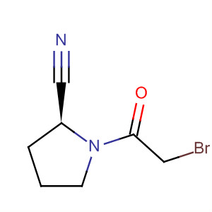 (2s)-(9ci)-1-(溴乙?；?-2-吡咯烷甲腈結(jié)構(gòu)式_207557-33-3結(jié)構(gòu)式