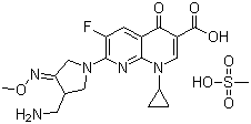 Gemifioxacin mesylateStructure,210353-53-0Structure Gemifioxacin mesylate Structure,210353-53-0Structure