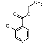 3-氯異煙酸乙酯結(jié)構(gòu)式_211678-96-5結(jié)構(gòu)式