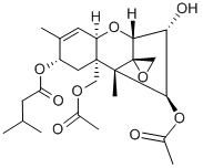 (3alpha,4beta,8alpha)-12,13-環(huán)氧-單端孢霉-9-烯-3,4,8,15-四醇4,15-二乙酸酯8-(3-甲基丁酸酯)結(jié)構(gòu)式_21259-20-1結(jié)構(gòu)式