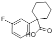 1-(3-氟苯基)環(huán)烷酸結(jié)構(gòu)式_214262-98-3結(jié)構(gòu)式