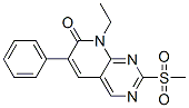 8-乙基-2-(甲基磺?；?-6-苯基吡啶并[2,3-d]嘧啶-7(8H)-酮結(jié)構(gòu)式_214983-22-9結(jié)構(gòu)式