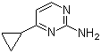 4-環(huán)丙基-2-嘧啶胺結(jié)構(gòu)式_21573-15-9結(jié)構(gòu)式