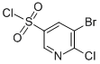 5-Bromo-6-chloropyridine-3-sulfonyl chloride Structure,216394-05-7Structure
