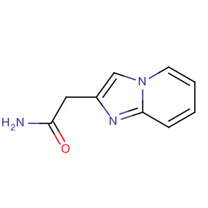 咪唑并[1,2-a]吡啶-2-乙酰胺結(jié)構(gòu)式_21755-36-2結(jié)構(gòu)式
