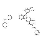 Z-trp(boc)-oh.dcha結(jié)構(gòu)式_218938-57-9結(jié)構(gòu)式