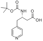 (S)-Boc-4-(4-pyridyl)-β-Homoala-OH Structure,219297-13-9Structure