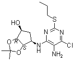 Ticagrelor intermediate-10 Structure,220241-60-1Structure