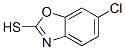 6-Chloro-2-benzoxazolethiol Structure,22876-20-6Structure