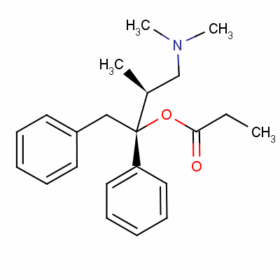 左丙氧芬結構式_2338-37-6結構式