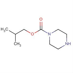 1-哌嗪羧酸異丁酯結(jié)構(gòu)式_23672-96-0結(jié)構(gòu)式