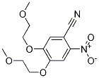 4,5-Bis(2-methoxyethoxy)-2-nitrobenzonitrile Structure,236750-65-5Structure