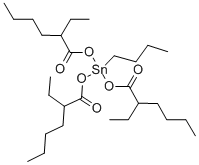 Butyltin tris(2-ethylhexanoate) Structure,23850-94-4Structure