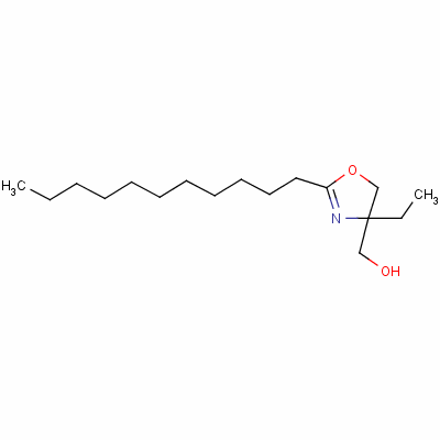4-Oxazolemethanol,4-ethyl-4,5-dihydro-2-undecyl-Structure,24448-07-5Structure 4-Oxazolemethanol,4-ethyl-4,5-dihydro-2-undecyl- Structure,24448-07-5Structure