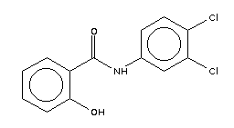 二氯水楊苯胺結(jié)構(gòu)式_24448-73-5結(jié)構(gòu)式