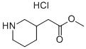 3-Piperidineacetic acid, methyl ester, hydrochlorideStructure,247259-31-0Structure 3-Piperidineacetic acid, methyl ester, hydrochloride Structure,247259-31-0Structure