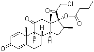 丁酸氯倍他松結(jié)構(gòu)式_25122-57-0結(jié)構(gòu)式
