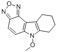 6-甲氧基-7,8,9,10-四氫-6H-[1,2,5]噁二唑并[3,4-c]咔唑結(jié)構(gòu)式_255865-29-3結(jié)構(gòu)式