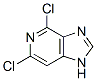 4,6-Dichloro-1H-imidazo[4,5-c]pyridine Structure,2589-12-0Structure