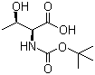 Boc-L-Threonine Structure,2592-18-9Structure