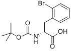 (R)-N-BOC-2-Bromophenylalanine Structure,261360-76-3Structure