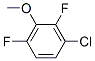3-氯-2,6-二氟苯甲醚結(jié)構(gòu)式_261762-38-3結(jié)構(gòu)式