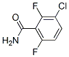 3-氯-2,6-二氟苯甲酰胺結(jié)構(gòu)式_261762-41-8結(jié)構(gòu)式