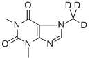 咖啡因-D3氘代結(jié)構(gòu)式_26351-04-2結(jié)構(gòu)式