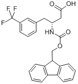 Fmoc-(r)-3-amino-4-(3-trifluoromethylphenyl)butanoic acid Structure,269726-75-2Structure