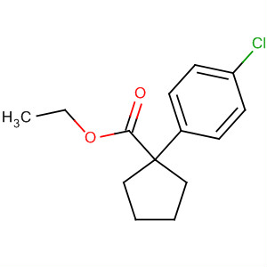 1-(4-氯苯基)-環(huán)戊烷羧酸乙酯結(jié)構(gòu)式_278791-36-9結(jié)構(gòu)式