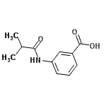 3-(異丁基氨基)苯甲酸結(jié)構(gòu)式_28533-44-0結(jié)構(gòu)式