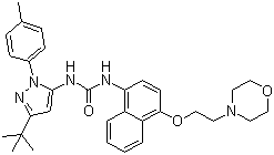 DoramapimodStructure,285983-48-4Structure Doramapimod Structure,285983-48-4Structure
