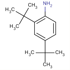 2,4-二叔丁基苯胺結(jié)構(gòu)式_2909-84-4結(jié)構(gòu)式