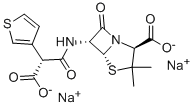 Ticarcillin sodiumStructure,29457-07-6Structure Ticarcillin sodium Structure,29457-07-6Structure