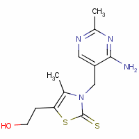 硫代硫胺素結(jié)構式_299-35-4結(jié)構式