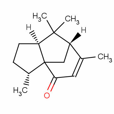柏木烯酮結構式_30960-39-5結構式