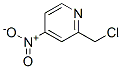 2-氯甲基-4-硝基吡啶結(jié)構(gòu)式_312321-71-4結(jié)構(gòu)式