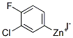 3-氯-4-氟苯基碘化鋅結(jié)構(gòu)式_312624-19-4結(jié)構(gòu)式