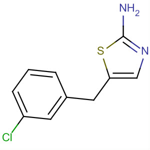 5-(3-氯-芐基)-噻唑-2-胺結(jié)構(gòu)式_313960-06-4結(jié)構(gòu)式