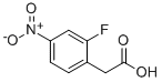 2-Fluoro-4-nitroBenzeneacetic acid Structure,315228-19-4Structure