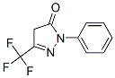 1-Phenyl-3-(trifluoromethyl)-2-pyrazolin-5-one Structure,321-07-3Structure