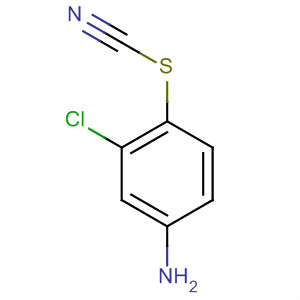 3-氯-4-硫代氰?；桨方Y(jié)構(gòu)式_3226-46-8結(jié)構(gòu)式