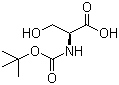 BOC-L-Serine Structure,3262-72-4Structure