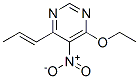 (9CI)-4-乙氧基-5-硝基-6-(1E)-1-丙烯基嘧啶結構式_326832-03-5結構式