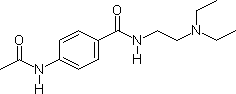 N-乙酰普魯卡因胺結(jié)構(gòu)式_32795-44-1結(jié)構(gòu)式